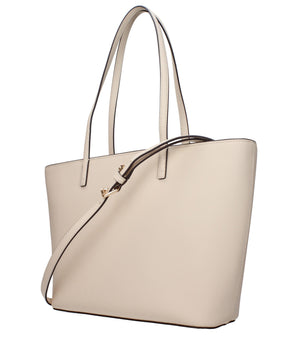 Tory Burch Beige Leather Shoulder Bag