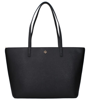 Tory Burch Black Leather Shoulder Bag