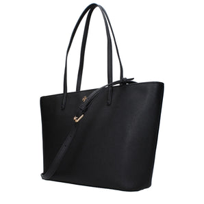 Tory Burch Black Leather Shoulder Bags