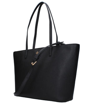 Tory Burch Black Leather Shoulder Bag