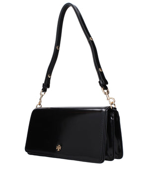 Tory Burch Black Leather Shoulder Bag