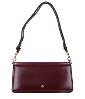 Tory Burch Red Leather Shoulder Bag