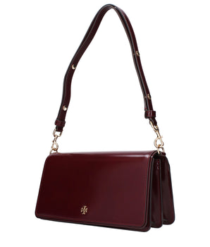Tory Burch Red Leather Shoulder Bag