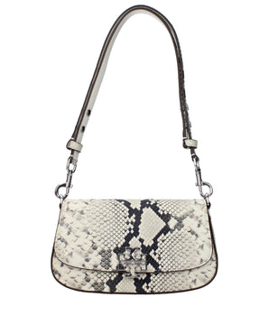 Tory Burch White Leather Shoulder Bag