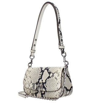 Tory Burch White Leather Shoulder Bag