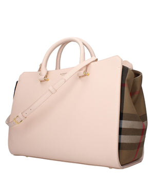 Burberry Pink Leather Handbag