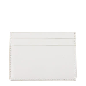 Jil Sander White Leather Cardholders