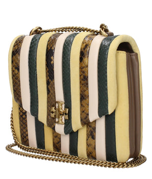 Tory Burch Yellow Leather Shoulder Bag