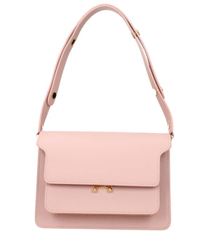 Marni Pink Leather Shoulder Bag