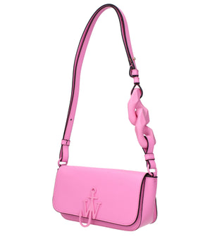Jw Anderson Pink Leather Shoulder Bag