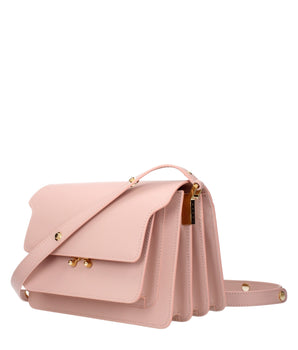 Marni Pink Leather Shoulder Bag