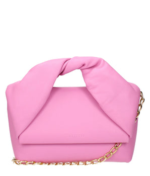 Jw Anderson Pink Leather Handbag