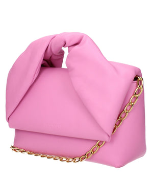 Jw Anderson Pink Leather Handbag