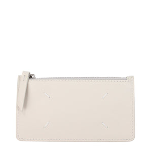 Maison Margiela Beige Leather Wallets