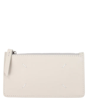 Maison Margiela Beige Leather Wallet