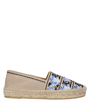 Prada Beige Fabric Espadrilles