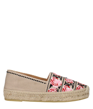Prada Beige Fabric Espadrilles