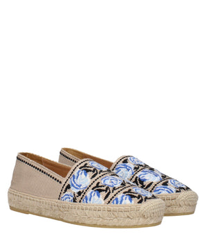 Prada Beige Fabric Espadrilles