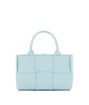 Bottega Veneta Blue Lamb Leather Tote Bag