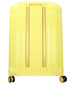 Piquadro Yellow Polycarbonate Luggage And Travel