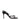 Manolo Blahnik Black Satin Stiletto Heels Sandals