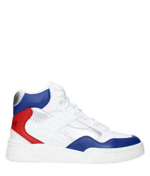 Celine White Leather Athletic Sneakers