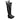 Prada Black Leather Over The Knee