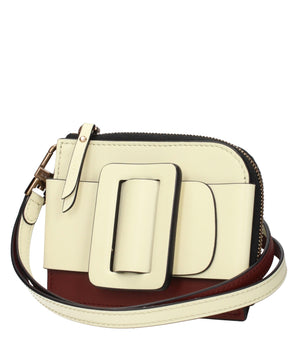 Boyy Beige Leather Cardholder