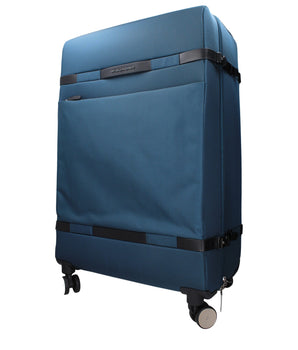 Piquadro Blue Fabric Luggage And Travel