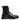 Dolce & Gabbana Black Studded Lace Up Mid Calf Boots Shoes