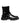 Dolce &amp; Gabbana Black Leather Chelsea Men Short Boots Shoes