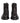 Dolce &amp; Gabbana Dark Brown Leather Lace Up Mid Calf Boots Shoes