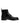 Dolce & Gabbana Black Leather Lace Up Mid Calf Boots Shoes