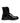 Dolce & Gabbana Black Leather Lace Up Mid Calf Boots Shoes