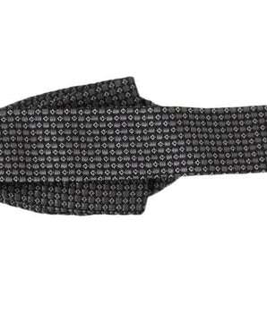 Dolce & Gabbana Elegant Gray Silk Bow Tie Dolce & Gabbana 