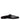 Dolce & Gabbana Black Velvet Slides DG Crown Slipper Shoes