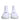 Dolce & Gabbana White Silver Slip On Wave Socks Sneakers Shoes