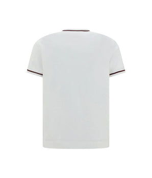 Brunello Cucinelli White Cotton T-Shirt