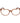Marciano by Guess Orange Acetate Glasses (Frames)
