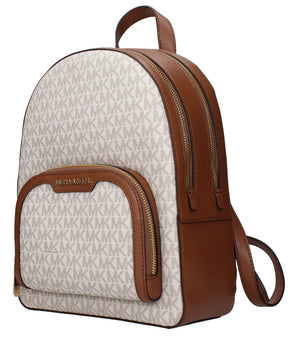 Michael Kors Beige Fabric Backpack