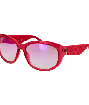 Guess Pink Stainless Steel Sunglasses