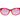 Guess Pink Stainless Steel Sunglasses