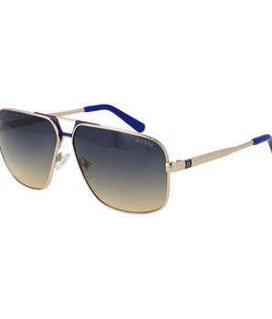 Guess Silver Metal Sunglasses