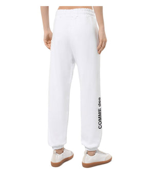 Comme Des Fuckdown White Cotton Women Pants