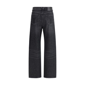 Versace Cut-Out detail Jeans