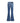7FOR Blue Cotton Flared Jeans