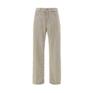 Haikure Jeans with pilling effect