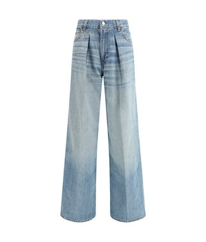 Haikure Light Blue Cotton Jeans Denim