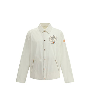 Moncler x Donald Glover White Cotton Coat