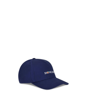 Moncler x Donald Glover Blue Cotton Cap (Baseball Hat)